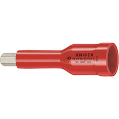 Specialty Sockets; Socket Type: Square Drive; Type: Socket; Drive Size: 1/2 in; Socket Size: 6 mm; Hex Size (mm): 6.000; Finish: Chrome