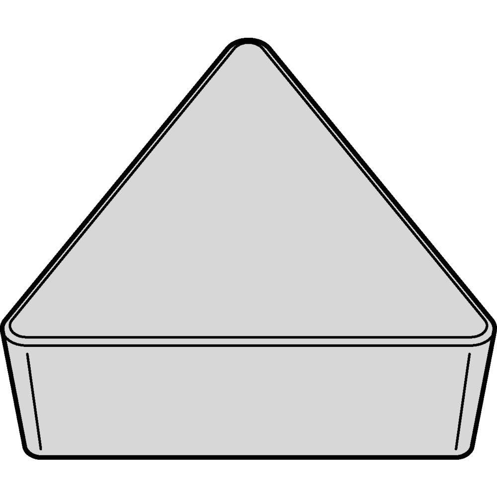 Turning Insert: TPU322 KCP25C, Carbide