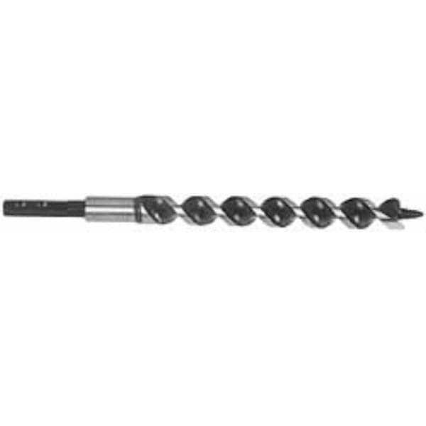 Installer Drill Bits; Drill Bit Size (Inch): 3/4; Overall Length (Inch): 8-1/2; Shank Type: Hex; Drill Bit Material: Carbon Steel; Drill Bit Finish/Coating: Oxide; Drill Bit Type: Electrician's Bit; Point Type: Screw Point