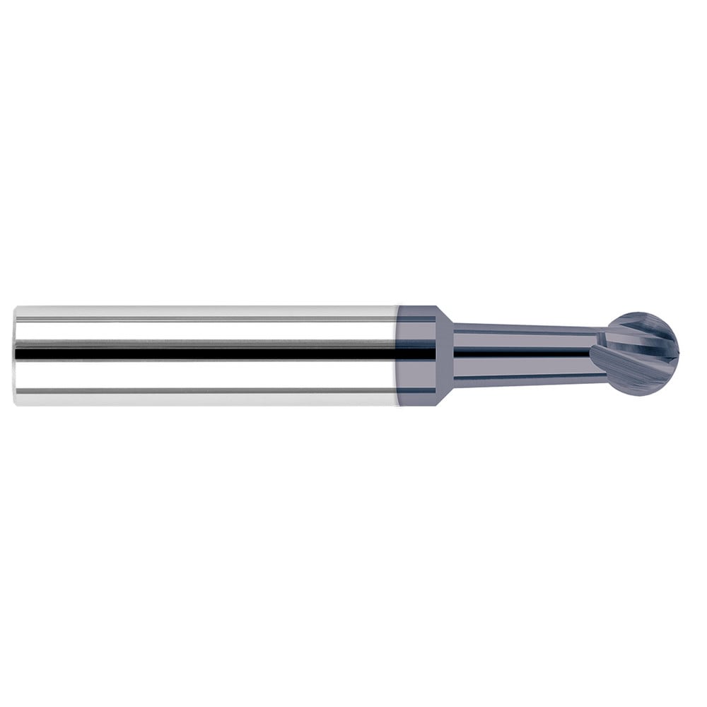 Undercutting End Mills; Mill Diameter (Decimal Inch): 0.0937; Mill Diameter (Inch): 3/32; Length Of Cut (Decimal Inch - 4 Decimals): 0.0794; Overall Length (Inch): 1-1/2; Radius: 0.0469; Number Of Flutes: 2; Neck Length (Decimal Inch): 0.1250; Neck Diamet