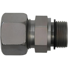 Compression Tube Straight: 3/8-19, M18x1.5, 12" Tube ID, 12 mm Tube OD, Tube OD