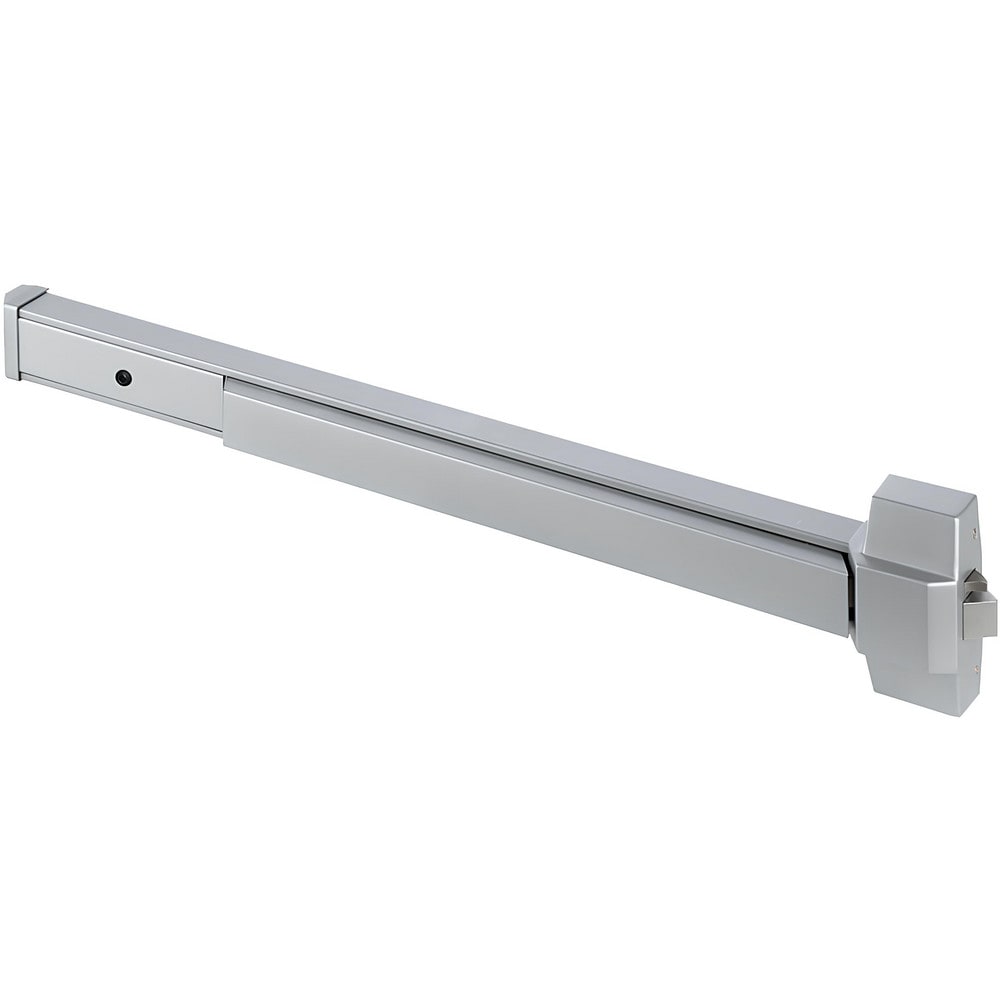 Push Bars; Material: Metal; Locking Type: Exit Device Only; Maximum Door Width: 4 ft; Finish/Coating: Aluminum Painted; Minimum Door Width: 3.5 ft