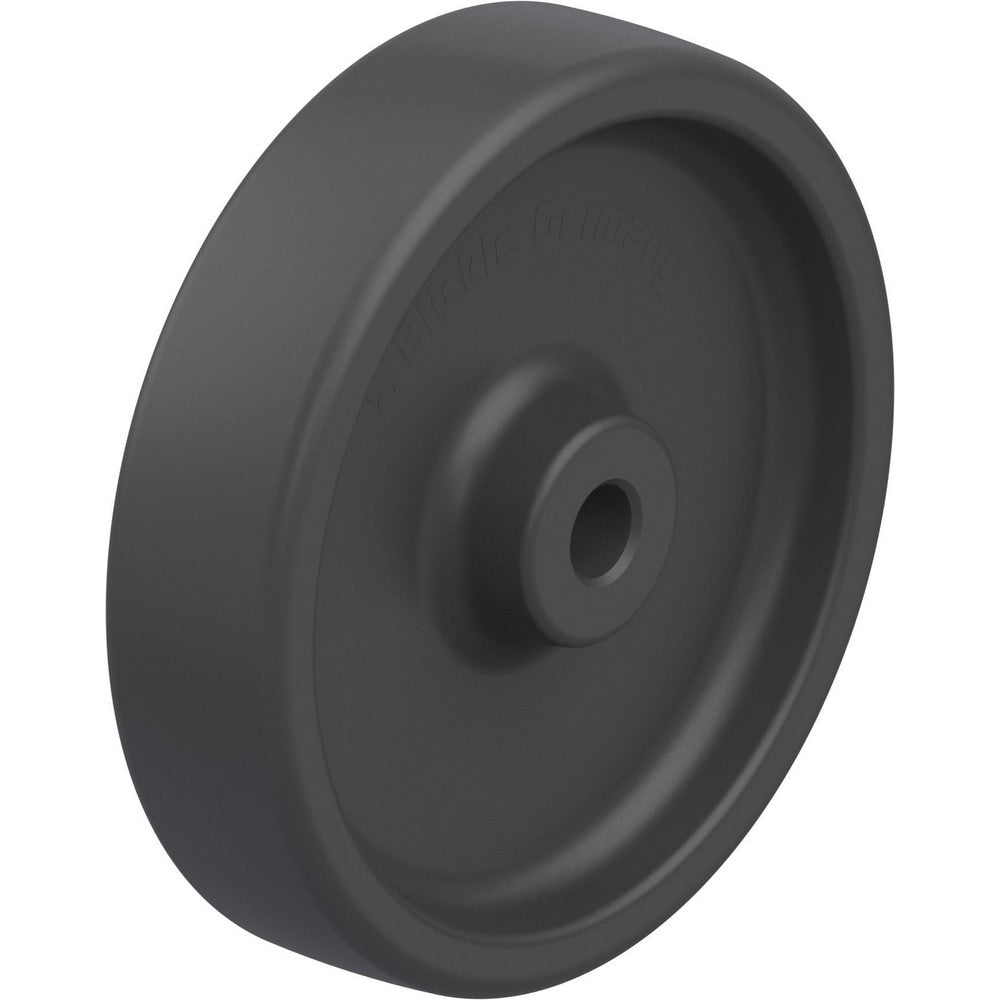 Rigid & Swivel Caster Wheel: Synthetic, 4" Dia, 1-1/2" Wide