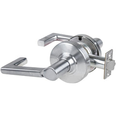 Lever Locksets; Lockset Type: Storeroom; Key Type: Keyed Different; Back Set: 2-3/4; Cylinder Type: Less Core; Material: Metal; Door Thickness: 1-5/8 - 2-1/8; Finish: Matte Black