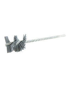 1″ Diameter × 120 Grit, 10″ OAL, Silicon Carbide, Rectangular Filament Abrasive Nylon Brushes
