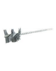 1″ Diameter × 120 Grit, 10″ OAL, Silicon Carbide, Rectangular Filament Abrasive Nylon Brushes