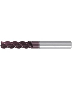 Square End Mill; 6 mm Dia. × 18 mm LOC × 6 mm Shank Dia. × 62 mm OAL ; 3 FL ; Carbide ; AlTiN ; Series 2520A
