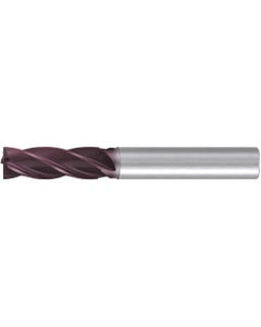 Square End Mill; 6 mm Dia. × 18 mm LOC × 6 mm Shank Dia. × 62 mm OAL ; 4 FL ; Carbide ; AlTiN ; Series 2526A