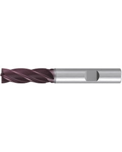 Square End Mill; 6 mm Dia. × 18 mm LOC × 6 mm Shank Dia. × 62 mm OAL ; 4 FL ; Carbide ; AlTiN ; Series 2527A