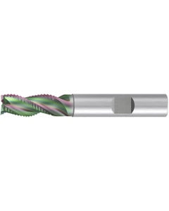 Chamfer End Mill; 20 mm Dia. × 38 mm LOC × 20 mm Shank Dia. × 104 mm OAL ; 2 FL ; Carbide ; GLT ; Series 2549K