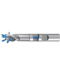 Chamfer End Mill; 20 mm Dia. × 20 mm Shank Dia. × 110 mm OAL ; 4 FL ; Carbide ; Bright ; Series 2882 Z