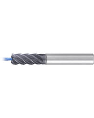 ‎Square End Mill; 5/16″ Dia. × 3/4″ LOC × 5/16″ Shank Dia. × 2-1/2″ OAL ; 5 FL ; Carbide ; AlCr