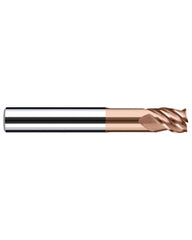 5 mm Cutting Dia. × 6 mm Shank Dia. × 6 mm LOC × 57 mm OAL, 4 Flute, Carbide, Duro-Si, Square Endmill, NX