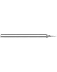 ‎0.06″ Dia. × 5/16″ LOC × 5/16″ Shank Size × 2-1/2″ OAL, 3 Flute, 20 Degrees Body Half Taper Angle, Carbide, Uncoated, Square, Tapered End Mill