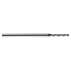2.52 mm Dia. × 3 mm Shank Dia. × 40 mm OAL × 16 mm Flute Length, 120 Degrees, 2 Flute, HSS-E, Micro Drill