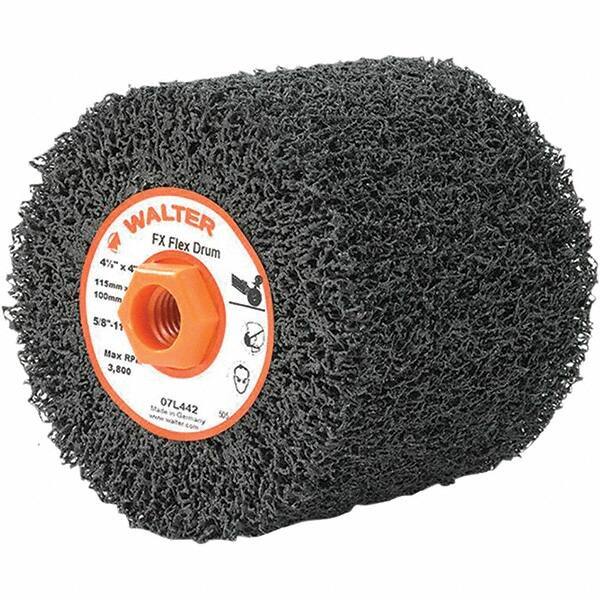 WALTER Surface Technologies - Unmounted Flap Wheels   Abrasive Type: Non-Woven    Outside Diameter (Inch): 4-1/2 - Apex Tool & Supply