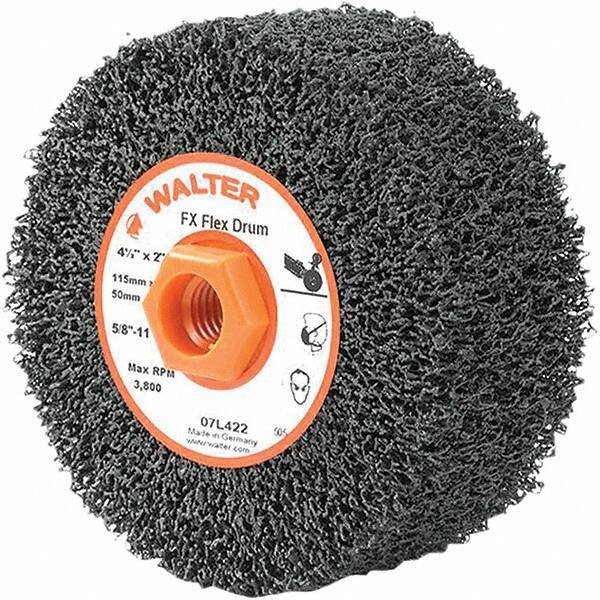 WALTER Surface Technologies - Unmounted Flap Wheels   Abrasive Type: Non-Woven    Outside Diameter (Inch): 4-1/2 - Apex Tool & Supply