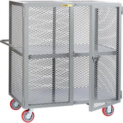 Little Giant - Lockers Type: Heavy Duty Mesh Security Cabinet Number of Tiers: 2 - Apex Tool & Supply