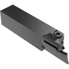 Seco - CFI, External, Left Hand, 19.5mm Max Depth of Cut, 70 to 100mm Groove Width, Indexable Grooving Tool Holder - LC.. 1606.. Insert Compatibility, 25mm Shank Height, 25mm Shank Width, 130.5mm OAL, Through Coolant - Apex Tool & Supply