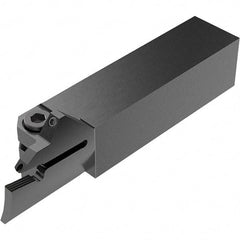Seco - CFI, External, Right Hand, 19.5mm Max Depth of Cut, 55 to 80mm Groove Width, Indexable Grooving Tool Holder - LC.. 1606.. Insert Compatibility, 25mm Shank Height, 25mm Shank Width, 130.5mm OAL, Through Coolant - Apex Tool & Supply