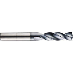 SGS - #40 145° Spiral Flute Solid Carbide Screw Machine Drill Bit - Apex Tool & Supply