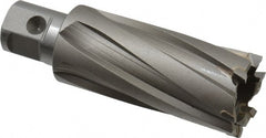 Nitto Kohki - 1-1/8" Diam x 2" Deep Carbide-Tipped Annular Cutter - Apex Tool & Supply