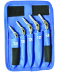 5 Piece - T15 - T30 - Chrome HexPro Pivot Head Star Wrench Set - Apex Tool & Supply