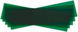 Made in USA - 5 Piece, 5" Wide x 20" Long Plastic Shim Stock Sheet - Green, ±10% Tolerance - Apex Tool & Supply