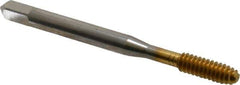 Balax - #10-24 UNC H5 Thread Limit Bottoming Thread Forming Tap - High Speed Steel, TiN Finish, 2-3/8" OAL, 7/8" Thread Length, Right Hand Thread, Series BXB - Apex Tool & Supply