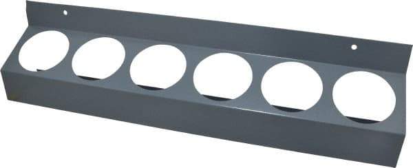 Durham - Gray Aerosol Can Caddy - 21-1/2" Wide x 5-1/4" High x 3-1/8" Deep, Steel - Apex Tool & Supply