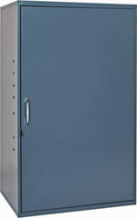 Durham - 2 Shelf Wall Storage Cabinet - Steel, 19-7/8" Wide x 14-1/4" Deep x 32-3/4" High, Gray - Apex Tool & Supply