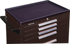 Kennedy - Tool Box Plastic Cabinet Work Surface - 34" Wide x 20" Deep x 1-3/4" High, Black, For Kennedy Models 34003, 34004, 34005, 3407X, 348, 348X - Apex Tool & Supply