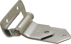 Made in USA - 3-1/2" Long x 1-1/2" Wide, Hinge - Stainless Steel - Apex Tool & Supply