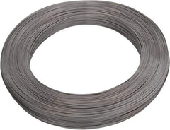 Value Collection - 10 Gage, 0.024 Inch Diameter x 651 Ft. Long, High Carbon Steel, Tempered Music Wire Coil - ASTM A228, 1 Lb. Shipping Weight - Apex Tool & Supply