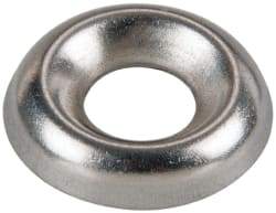 Value Collection - 0.1" Thick, Stainless Steel, Standard Countersunk Washer - 0.24" ID x 0.59" OD - Apex Tool & Supply