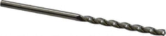 M.A. Ford - #43 150° Solid Carbide Jobber Drill - Bright Finish, Right Hand Cut, Parabolic Flute, Straight Shank, 2" OAL, Standard Point - Apex Tool & Supply