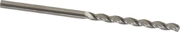 M.A. Ford - 3/32" 150° Solid Carbide Jobber Drill - Bright Finish, Right Hand Cut, Parabolic Flute, Straight Shank, 2" OAL, Standard Point - Apex Tool & Supply