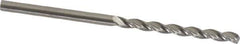 M.A. Ford - 3/32" 150° Solid Carbide Jobber Drill - Bright Finish, Right Hand Cut, Parabolic Flute, Straight Shank, 2" OAL, Standard Point - Apex Tool & Supply