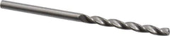 M.A. Ford - #40 150° Solid Carbide Jobber Drill - Bright Finish, Right Hand Cut, Parabolic Flute, Straight Shank, 2" OAL, Standard Point - Apex Tool & Supply