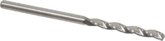 M.A. Ford - 2.5mm 150° Solid Carbide Jobber Drill - Bright Finish, Right Hand Cut, Parabolic Flute, Straight Shank, 43mm OAL, Standard Point - Apex Tool & Supply