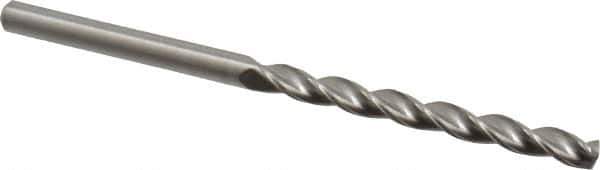 M.A. Ford - #31 150° Solid Carbide Jobber Drill - Bright Finish, Right Hand Cut, Parabolic Flute, Straight Shank, 2-1/4" OAL, Standard Point - Apex Tool & Supply