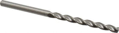 M.A. Ford - #31 150° Solid Carbide Jobber Drill - Bright Finish, Right Hand Cut, Parabolic Flute, Straight Shank, 2-1/4" OAL, Standard Point - Apex Tool & Supply