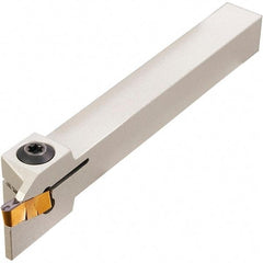 Iscar - GHD, External, Right Hand, 0.65" Max Depth of Cut, 0.283 to 0.394" Groove Width, Indexable Grooving Tool Holder - GI.., GPV 8 Insert Compatibility, 1" Shank Height, 1" Shank Width, 6" OAL - Apex Tool & Supply