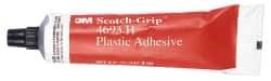 3M - 5 Fluid Ounce Container, Clear, Tube Acetone Construction Adhesive - Series 4693H - Apex Tool & Supply