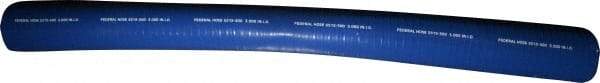 Federal Hose - 3" ID x 3.32" OD x 3' OAL, Coolant Hose - -65 to 350°F, Blue - Apex Tool & Supply