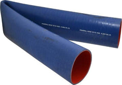 Federal Hose - 3-1/2" ID x 3.82" OD x 3' OAL, Coolant Hose - -65 to 350°F, Blue - Apex Tool & Supply