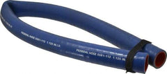 Federal Hose - 1-1/8" ID x 1.52" OD x 3' OAL, Coolant Hose - -65 to 350°F, Blue - Apex Tool & Supply