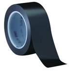 List 471 2" x 36 yds Vinyl Tape - Black - Apex Tool & Supply