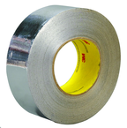 List 3380 48" x 250 ydsAluminum Foil Tape - Silver - Apex Tool & Supply