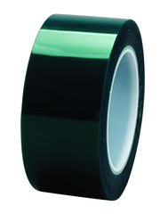 List 8992 3" x 72 yds Polyester Tape - Green - Apex Tool & Supply